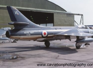 XE668/832VL BAE (Hawker) Hunter GA.11 F.R.A.D.U.