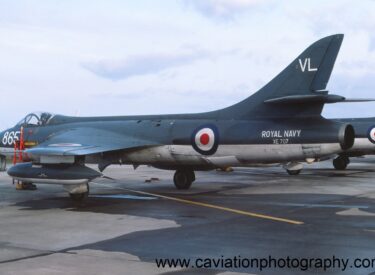 XE707/865VL BAE (Hawker) Hunter GA.11 F.R.A.D.U.