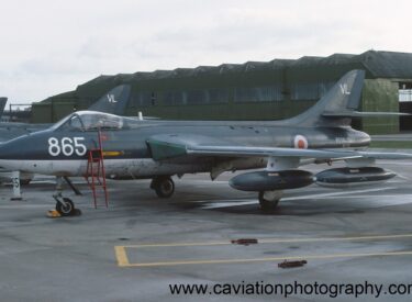 XE707/865VL BAE (Hawker) Hunter GA.11 F.R.A.D.U.