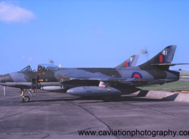 XJ686/41 BAE (Hawker) Hunter FGA.9 TWU