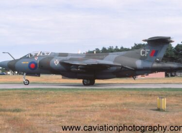 XV168 BAE (Blackburn) Buccaneer S.2B 12 Squadron