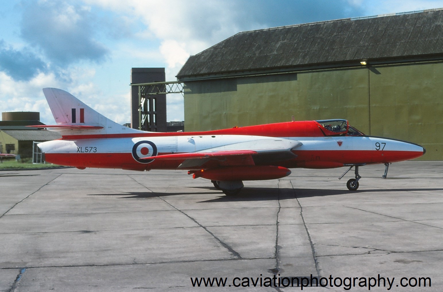 XL573/97 BAE (Hawker) Hunter T7 12 Squadron