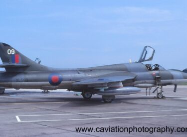 XL593/09 BAE (Hawker) Hunter T.7 2 TWU