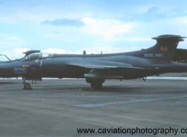 XV867/025R BAE (Blackburn) Buccaneer S.2D 809 RN Squadron