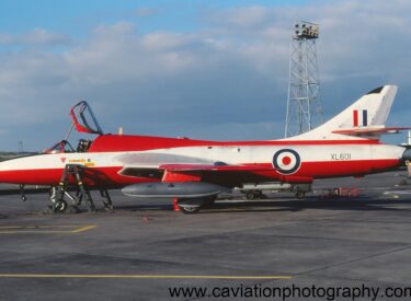 XL601 BAE (Hawker) Hunter T.7 12 Squadron