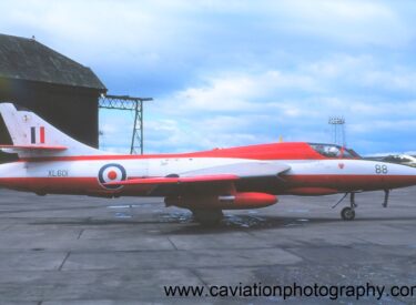 XL601/88 BAE (Hawker) Hunter T.7 4 FTS