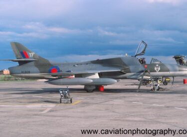 XL609/YF BAE (Hawker) Hunter T.7 12 Squadron