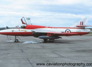 XL609 BAE (Hawker) Hunter T.7 216 Squadron