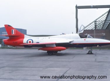 XL612 BAE (Hawker) Hunter T.7 A&AEE