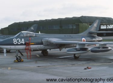 XE716/834VL BAE (Hawker) Hunter G.A.11 F.R.A.D.U.