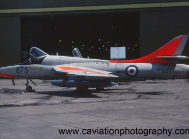 XF358/875VL BAE (Hawker) Hunter T.8C F.R.A.D.U.
