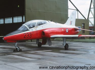 XX233 BAE 1182 Hawk T.1 4 F.T.S.