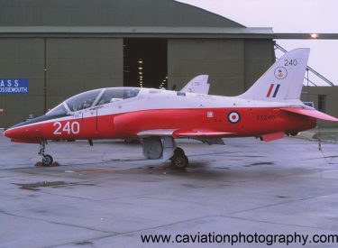 XX240 BAE 1182 Hawk T.1 4 F.T.S.