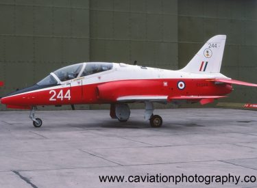 XX244 BAE 1182 Hawk T.1 4 F.T.S.