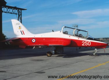 XX250 BAE 1182 Hawk T.1 4 F.T.S