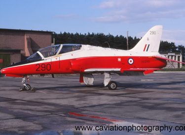 XX290 BAE 1182 Hawk T.1 4 F.T.S.