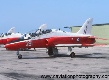XX291 BAE 1182 Hawk T.1 4 F.T.S.