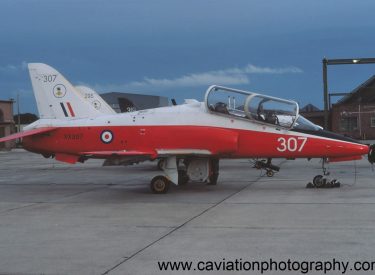 XX307 BAE 1182 Hawk T.1 4 F.T.S.