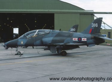 XX316 BAE 1182 Hawk T.1 79 Squadron / T.W.U.