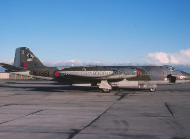 WH981/Y B.A.E.(English Electric) Canberra E.15 98 Squadron