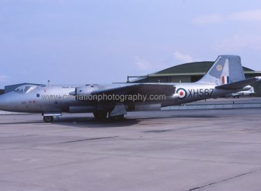 XH567 B.A.E.(English Electric) Canberra B.6 R.R.E.