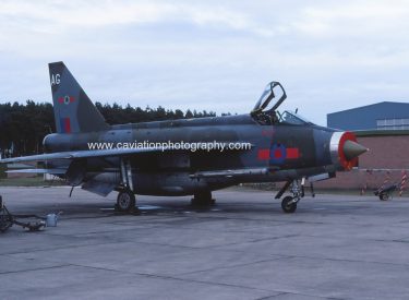 XR753/AG BAC (E.E.) Lightning F.6 5 Squadron