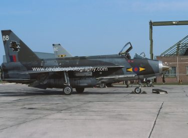 XR756/BB BAC (E.E.) Lightning F.6 11 Squadron