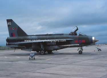 XR753/AG BAC (E.E.) Lightning F.6 5 Squadron