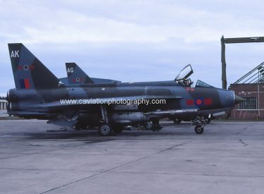 XS895/AK BAC (E.E.) Lightning F.6 5 Squadron