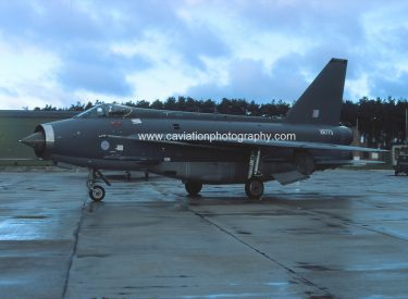 XR773 BAC (E.E.) Lightning F.6 L.T.F.