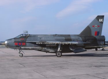 XS895/AK BAC (E.E.) Lightning F.6 5 Squadron