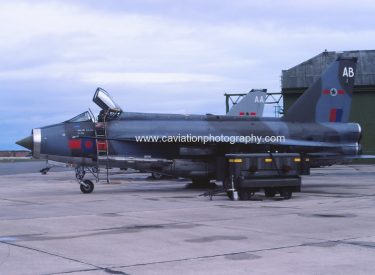 XS921/AB BAC (E.E.) Lightning F.6 5 Squadron