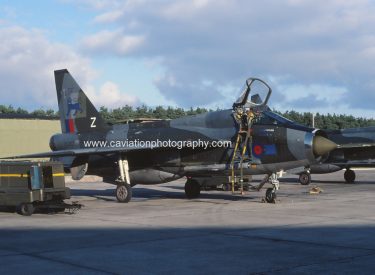 XS452/Z BAC (E.E.) Lightning T.5 5 Squadron