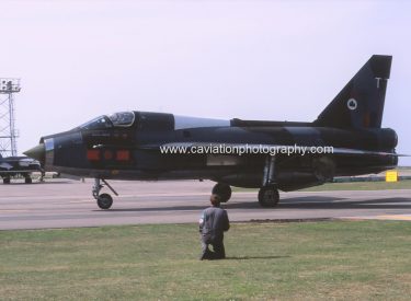 XS458/T BAC (E.E.) Lightning T.5 5 Squadron