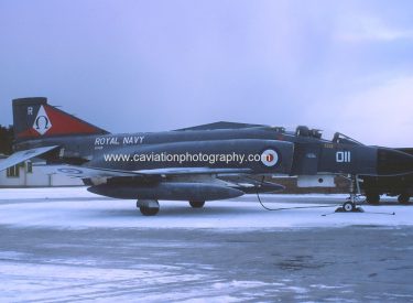 XV589/011R McDonnell Douglas (H.S.A.) Phantom FG.1 892 Squadron R.N.