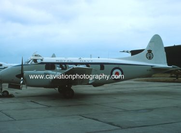 XK895 De Havilland DH104 Sea Devon C.20 HMS Seahawk R.N.A.S Culdrose