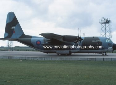 XV209 Lockheed C.130K Hercules C.1 Lyneham Wing