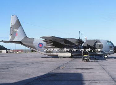 XV209 Lockheed C.130K Hercules C.1 Lyneham Wing