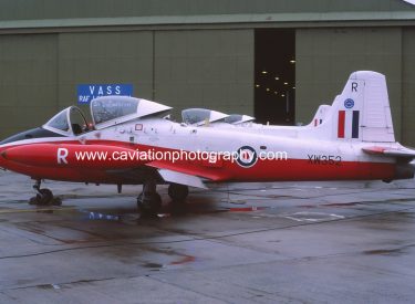 XW352/R BAC (Hunting) Jet Provost T.5B 6 F.T.S.