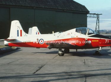 XW320/71 BAC (Hunting) Jet Provost T.5A 1 F.T.S.