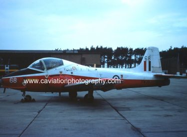 XW363/68 BAC (Hunting) Jet Provost T.5A 1 F.T.S.