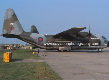 XV293 Lockheed C.130K Hercules C.1 Lyneham Wing