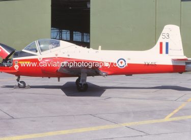 XW415/53 BAC (Hunting) Jet Provost T.5A 3 F.T.S.
