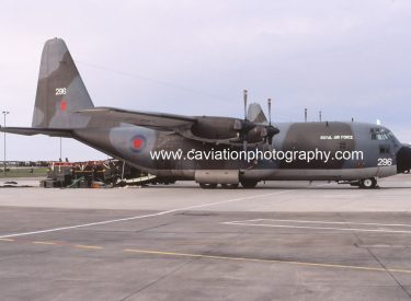 XV296 Lockheed C.130K Hercules C.1 Lyneham Wing