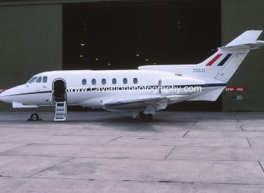 ZD621 Hawker Siddeley 125 CC.3 32 Squadron