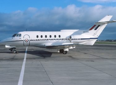 ZE395 Hawker Siddeley 125 CC.3 32 Squadron