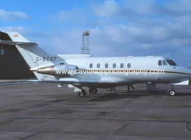 G-BCXF Hawker Siddeley HS.125 600B