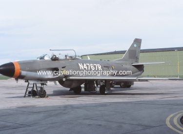 N4767R SAAB A32A Lansen Ex Swedish Air Force