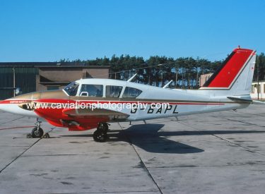 G-BAPL Piper PA23-250 Turbo Aztec E