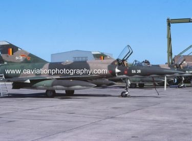 BA26 Dassault Mirage 5BA 2 Smaldeel Belgian Air Force